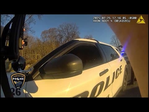 Bodycam video shows arrest of man charged with murder in shootings
