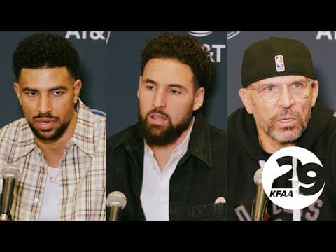 Dallas Mavericks vs. Houston Rockets | Klay Thompson, Quentin Grimes, Jason Kidd post-game pressers