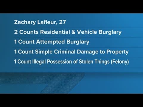 Neighborhood helps capture burglary suspect