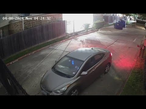 Would-be car thieves abandon vehicles they hotwired after getting locked inside residential complex