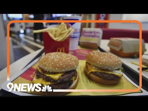 Colorado E. coli outbreak linked to McDonald's Quarter Pounder
