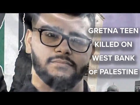 Palestinian-American teen shot and killed on West Bank; Israel to investigate