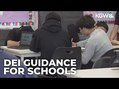 Oregon joins multi-state coalition in issuing guidance on DEI in schools