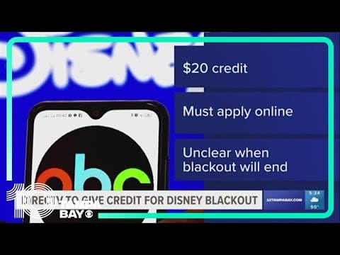 DirecTV offers $20 credit amid Disney outage: How to claim yours