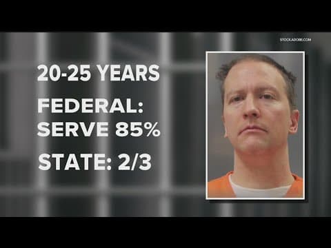 Ex-Minneapolis officer Derek Chauvin sentenced Thursday on federal charges