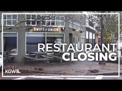 Portland restaurant closing its doors after nearly a decade