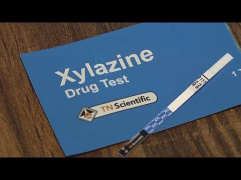Toxic Trends: Tracking Tranq | Advocates give out testing strips to test for Xylazine's presence