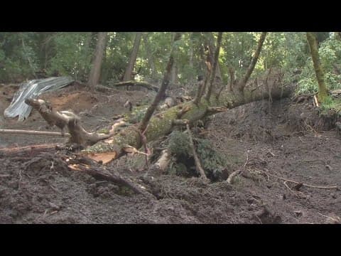 California winery blocked after mudslide