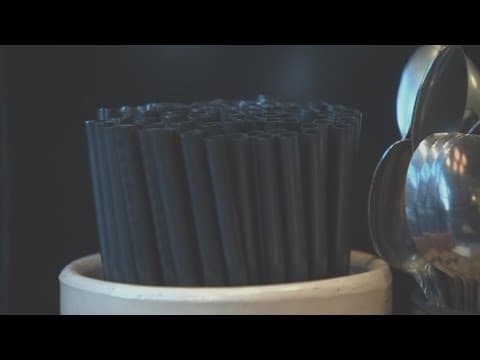 President Donald Trump takes aim at paper straws with  executive order