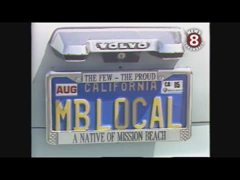 Living the good life in Mission Beach 1985