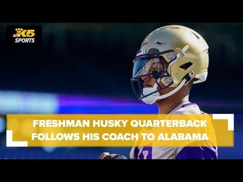 UW quarterback follows his coach to Tuscaloosa