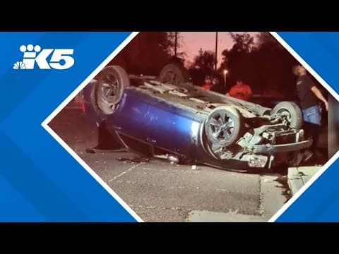 Surveillance video captures car going airborne in Arizona