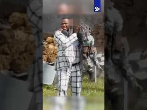 VIDEO: Man pulls child from burning car after Dump Truck crash