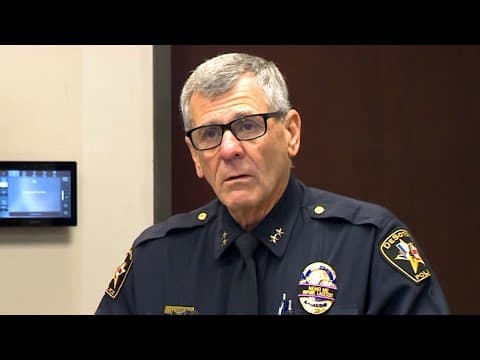 Full press conference about officer-involved shooting in DeSoto, Texas