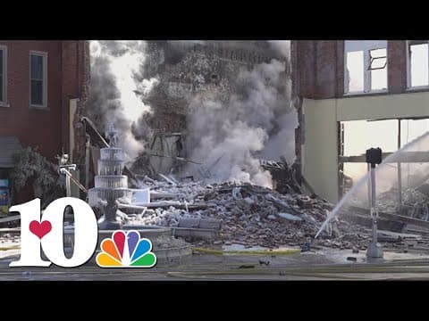 'They're irreplaceable' | Historic Middlesboro building in Fountain Square burns down