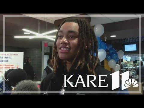 Hopkins hoop star Liv McGill celebrates McDonald's All-American selection