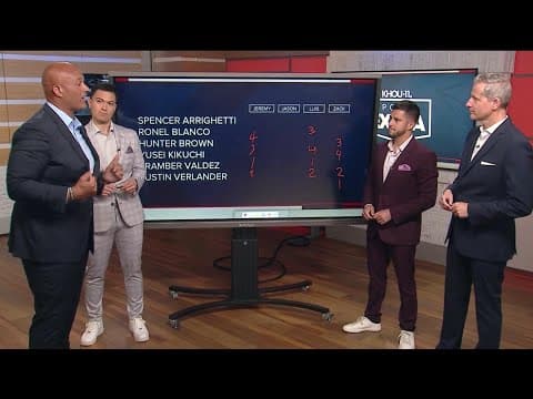 Sports Extra Extra: Which starters should be included in Astros’ playoff rotation?