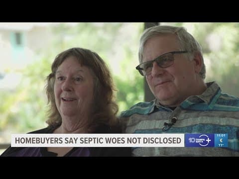 'I'm sick': Full septic tank drain fields plague new Pasco County homeowners