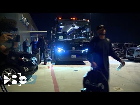 Dallas Cowboys arrive home at 5 a.m. after last-minute win against Pittsburgh Steelers