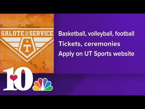 UT Athletics holds Salute to Service Week