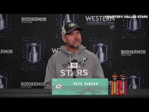 Dallas Stars vs. Edmonton Oilers | Stars Head Coach Pete DeBoer speaks ahead of Game 2 (5.23.25)