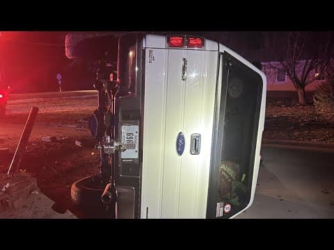 Bartholomew County assistant fire chief arrested for crashing fire pickup truck while intoxicated