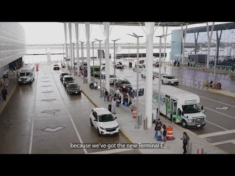 Bush Airport expanding rideshare pickup area at Terminal C