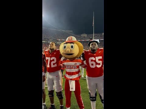 'Carmen Ohio': Buckeyes celebrate 42-3 win over Minnesota