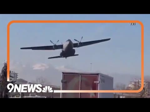 Turkish Military Plane Makes Emergency Landing in Kayseri