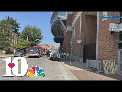 KFD reveals cause of small rubbish fire at Neyland Stadium