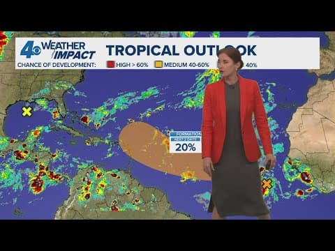 Saturday 10 PM Tropical Update: No development expected with Gulf low
