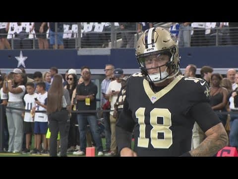 Spencer Rattler will start at QB for the Saints