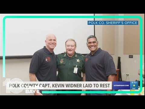 Polk County Captain Kevin Widner laid to rest