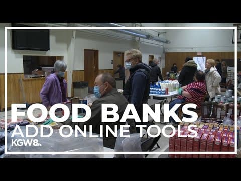 How Oregon food banks, pantries are going digital to make it easier to access food