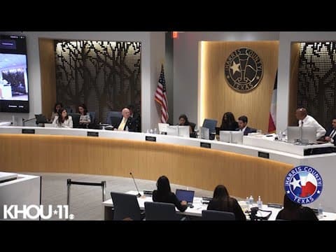 Harris Co. Judge Lina Hidalgo, Commissioner Adrian Garcia respond to heated exchange