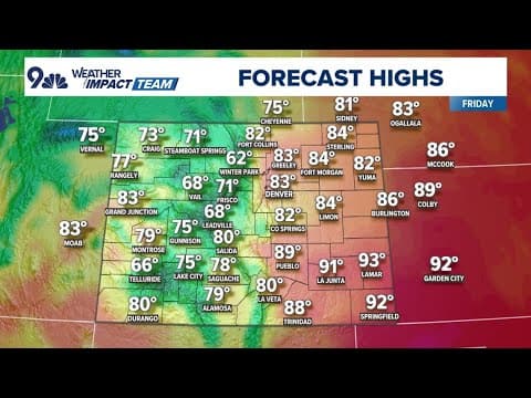 Extended forecast | Cooler, with lots of wildfire smoke, Friday