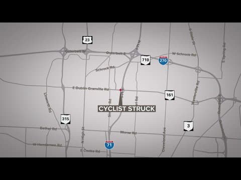 Bicyclist critically injured after being struck by vehicle while crossing north Columbus intersectio