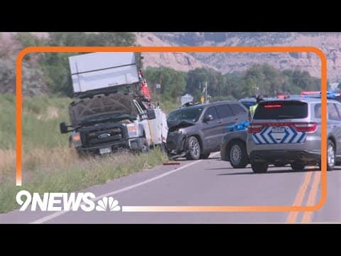 3 dead after vehicle hits CDOT workers on Western Slope