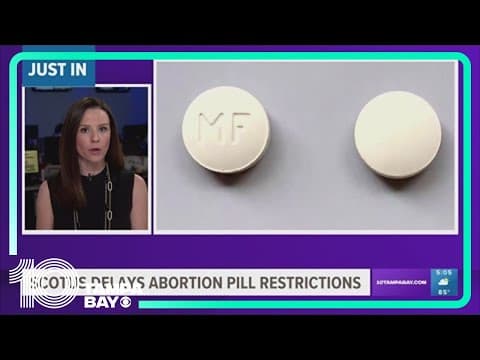 Supreme Court keeps FDA abortion pill rules in place for now