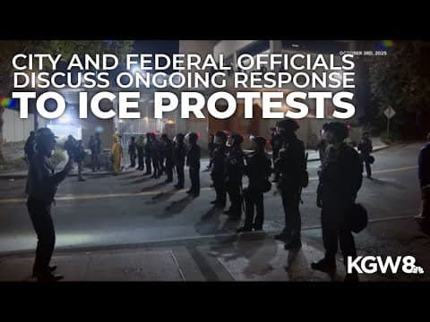 Homeland Security's Kristi Noem visits Portland ICE facility, threatens more federal officers