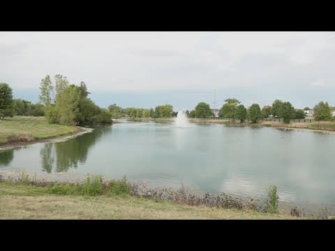 Man critical after being rescued from Noblesville retention pond
