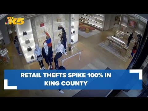 King County retail theft arrests spike 100%