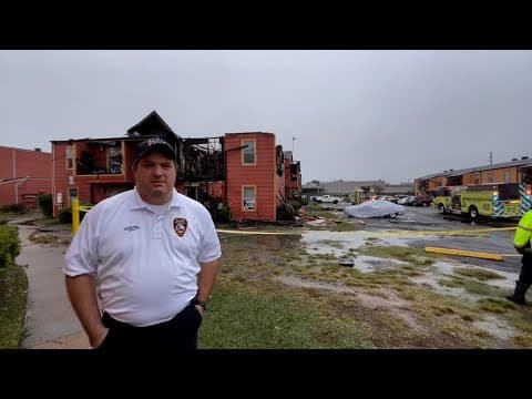 Dozens displaced in north Harris County apartment fire, Klein Fire Department says