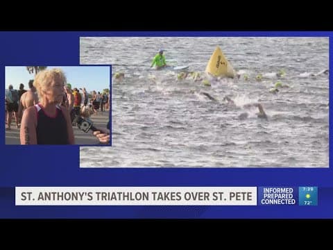 St. Anthony's Triathlon takes over St. Pete