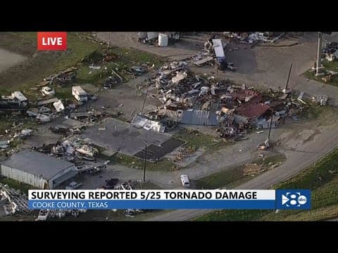 DFW weather updates after reported tornado in Cooke County