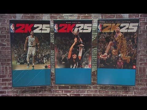 NBA 2K25 covers released