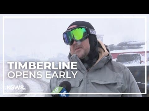 Timberline Lodge switches to daily operations as snow piles up