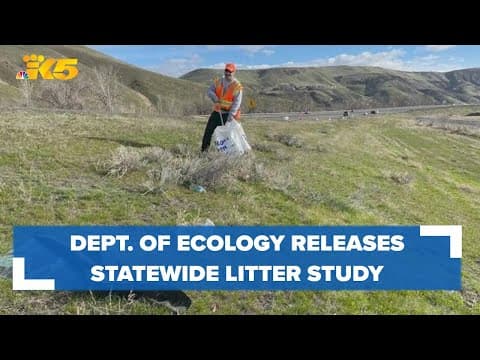 Washington Department of Ecology releases statewide litter study