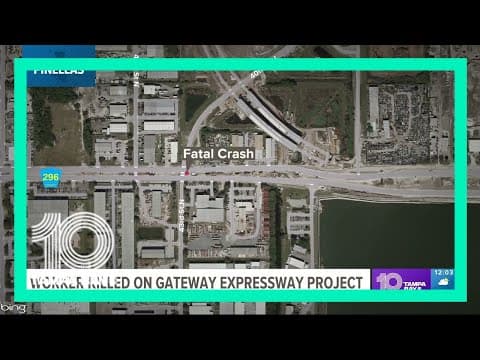 Construction worker killed after being hit by SUV in Gateway Expressway project
