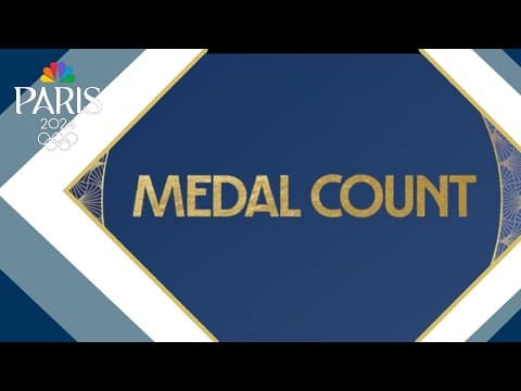 Paris Olympics medal count: United States tops with 86 total and most gold medals